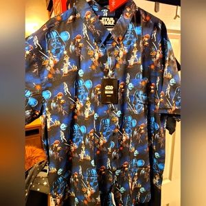 Mens Starwars button up